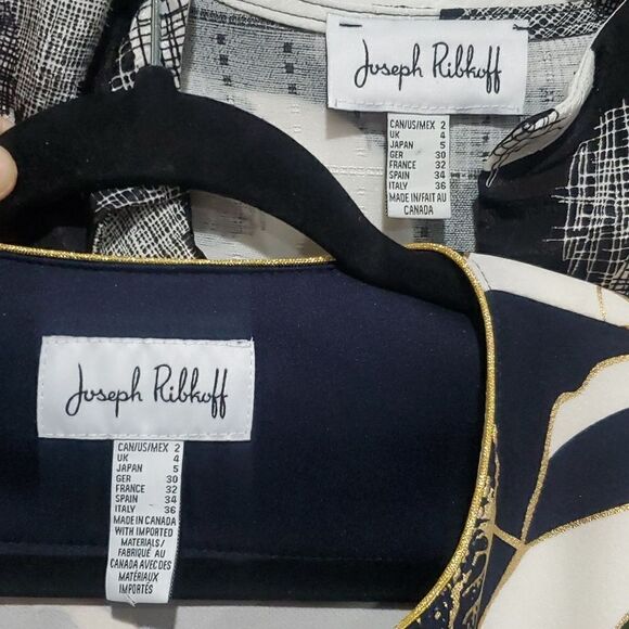 2 Joseph Riboff Jackets Size 2 - Picture 16 of 16